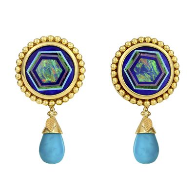 Earrings Indigo/Blue